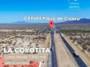 TERRENOS EN VENTA sobre la carretera 15, justo pasando...