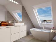 THE ARIK Raum über der Stadt – 4 Zimmer im DG mit...