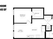 The Ballard Independent One Bedroom A2