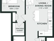 The Byron B12 | 1 Bed | 1 Bath
