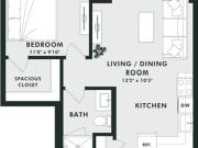The Byron B6 | 1 Bed | 1 Bath