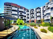 The Chevron Overlooking the Albert Cricket Oval and MCC...