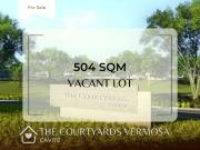 The Courtyards Vermosa Vacant Lot for Sale! Cavite