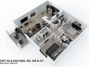The Flats at Westbury 2 Bedroom Apartment for Rent at...