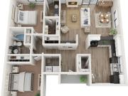 The Grand Apartment Homes 2 Bedroom Apartment for Rent...