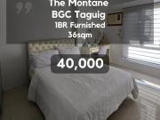 The Montane BGC 1BR Fully Furnished Condo for Rent