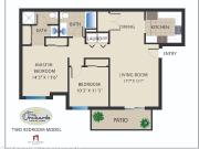 The Orchards 3 Bedroom Apartment for Rent at 5034 W...