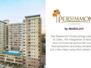 The Persimmon Brandnew Studios Fully Furnished & Ready...
