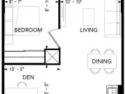 The Stack 1 Bedroom Apartment for Rent at 730 Hillsdale...