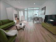 This fully furnished, ground floor one bedroom apartment