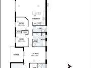 Three bedroom entertainer with two living areas in...