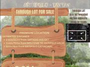 THROUGH LOT FOR SALE IN BEVERLY HILLS SUBDIVISION...