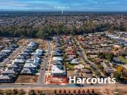 Titled block with approved building plans