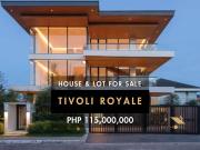 Tivoli Royale, Quezon City Brand New House and Lot for Sale