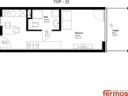 Tolle 1 Zimmer Wohnung mit Loggia – durchdacht, hell &...