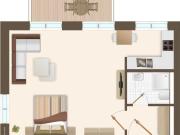 Tolles 1 Raum Apartment in Heide Süd. Dicht dran an der...