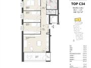 4 Zimmer Wohnung, Top C34, 2.OG, Innsbruck