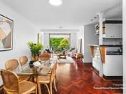 Top floor dual level apartment of lush serenity &...