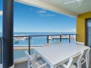 Top floor executive apartment presents stunning corner views