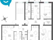 TOP • Laminat • 5 Zimmer • Laminat • 2 Bäder mit Wanne &...