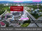 TOP LEVEL OFFICE SPACE @ KARAMUNSING COMPLEXE KOTA...
