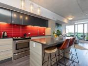Toronto Furnished Condo Rental at The Carlaw Stylish 2...