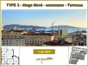 Toulon 83000 Achat / Vente appartement 3 pièces t3