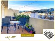 TOULON OUEST magnifique T4 de 69m² 2ch dernier étage