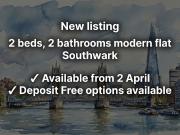Tower Bridge Road, London SE1, 2 bed flat to rent,...