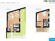Townhouse als Maisonette Wohnung mit Gartenanteil &... Townhouse als Maisonette Wohnung mit Gartenanteil &...