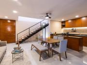 Townhouse amueblado en renta de 2 habitaciones