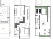 Townhouse con alberca y rooftop en Temozón Norte