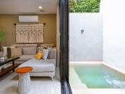 townhouse de lujo con rooftop y paneles solares y piscina