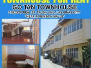 Townhouse For Rent in Las Pinas City in Talon Uno, Las Piñas