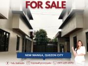 Townhouse For Sale in New Manila, Quezon City