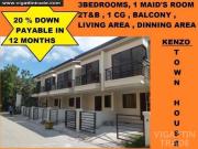 Townhouse in Las Pinas 3M 4BR 82sqm