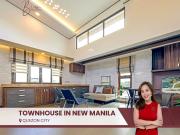 Townhouse in New Manila, Quezon City for Sale BRAND NEW