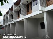 Townhouse Units in Brgy. Fortune Marikina City For Sale