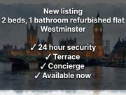 Townshend Road, London NW8, 2 bed flat to rent, £3,100...