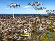 Train station and shopping moments away