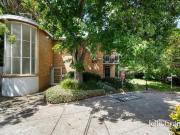 Tranquillity tucked behind a mid century icon