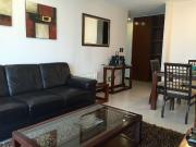 TRANQUILO DEPARTAMENTO AMOBLADO EN LAS CONDES 2D 2B 1E 1BO