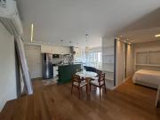 Trata se de um belo apto mobiliado para locação em Moema...