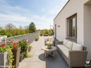 Traumhafte 3 Zimmerwohnung mit großer Dachterrasse: TOP...