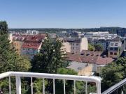 Traumhafter Blick von der Dachterrasse in die Ferne.