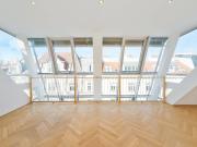 Wohnen und Arbeiten über den Dächern der Josefstadt auf...