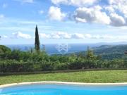 Très belle vue mer calme absolu domaine privé à La Croix...