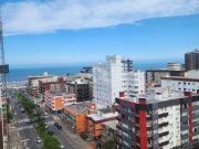 Três dormitórios mobiliado andar alto no centro de Capão...