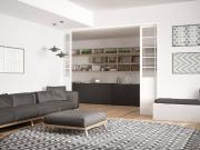 Très grand appartement 2 chambres en étage élevé avec...