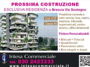 Trilocale con terrazzo a Brescia